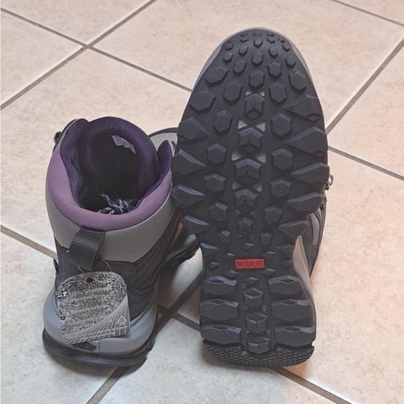 Vans MTE Crestline Waterproof hiking boots - Dark Grey/Purple Wmns 8.5 / Men's 7 - Picture 10 of 10